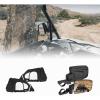 imageKEMIMOTO Upper Doors with Steel Frame UTV Side Mirrors Spring Back Feature for 1652 inch Roll bar Compatible with Polaris RZR XP 1000  XP Turbo 20142023
