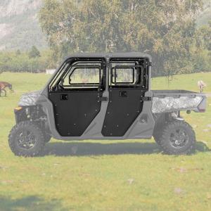 imageKEMIMOTO 4PCS Full Door Panel with Sliding Vented Window Compatible with CFMOTO Uforce 1000 XL