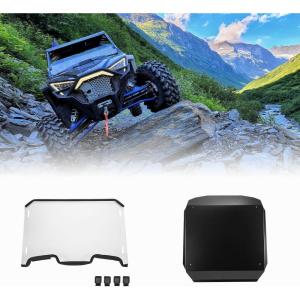 imageKEMIMOTO Front Windshield and Roof Top Compatible with Polaris RZR XP 1000900  1000  Turbo 20192023
