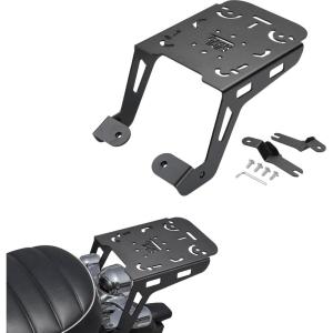 imageKEMIMOTO Motorcycle Steel Rear Luggage Rack Compatible with Monkey 125 Z125 20182024 Carbon Steel Cargo Carrier Storage Rack Monkey Accessories