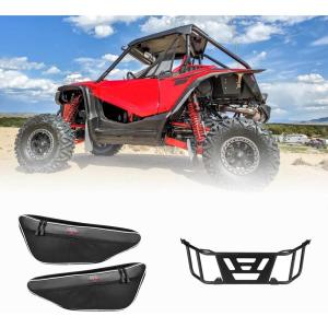 imageKEMIMOTO UTV Door Storage Bags and UTV Bed Extender Compatible with Talon 1000R 1000X 1000X4