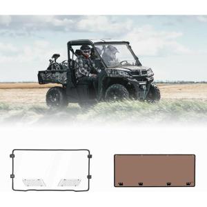 imageKEMIMOTO Vented Front Windshield and UVResistant Rear Window Compatible with UFORCE 10001000XL 2019 2020 2021 2022 2023 2024