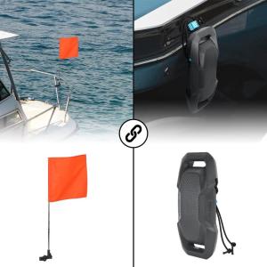 imagekemimoto Boat Flag Bundle with Boat Fenders for Docking
