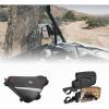 imageKEMIMOTO UTV Roll Bar Triangle Storage Bag Waterproof Universal Storage Bag UTV Side Mirrors Spring Back Feature for 1652 inch Roll bar No Need to Readjust After Hitting Branch