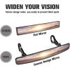 imageISSYAUTO 15 Ultra Clear SXS UTV Center Mirror Compatible with Polaris RZR 800 900 1000 Turbo PRO XP Pioneer 1000 Arctic Cat Wildcat UTV Rear View Mirror with Convex Design Only Fit 175 Roll Bar