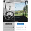 imageKEMIMOTO 600D Golf Cart Enclosure 224 Passenger Extended Roof up to 80 Compatible with Club Car Precedent Tempo Features Heavy Duty Waterproof Fabric and AntiWrinkle PVC Windows