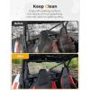 imageKEMIMOTO Clear Rear Windshield Compatible with 2024 RZR XP 1000 Sliding Vented AntiUV 13 Polycarbonate Hard Rear Window Compatible with 2024 2025 Polaris RZR XP 1000RZR XP4 1000