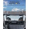 imageKEMIMOTO Clear Rear Windshield Compatible with 2024 RZR XP 1000 Sliding Vented AntiUV 13 Polycarbonate Hard Rear Window Compatible with 2024 2025 Polaris RZR XP 1000RZR XP4 1000