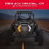 imageKEMIMOTO Fang LED Accent Lights Compatible with Polaris RZR Trail S 9001000 20212026 XP 1000XP4 20192023 XP TurboTurbo S 20192021 IP67 Street Legal Turn Signal Kit Replace 2884871 2 PCS