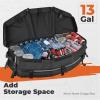 imageKEMIMOTO Insulated Storage Bag Compatible with CanAm Maverick X3 amp X3 MAX Sport Outlander Renegade 50L WaterResistant 1680D Demountable Cargo Storage Box