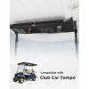 imageKEMIMOTO Overhead Storage Bag Compatible with Club Car Tempo20072023 Golf Cart Organizer Ceiling Mesh Storage Bag Only Fit for Club Car TempoHole Spacing 35in Horizontal and 39in Vertical