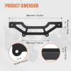 imageKemimoto X3 Shock Tower Light Bar Mount Compatible with CanAm Maverick X3 amp X3 Max X RS Turbo R Work with 1014 LED Front Light Bar Mounting Kit