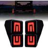imageKEMIMOTO 2 PCS Upgraded Tail Lights Compatible with Polaris Ranger 1000 XPCrew 20182025 2026 Brake Flashing Water Resistant LED Light 1000 XP Accessories Replace 2413766