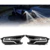 imageKEMIMOTO 2024 2025 XP 1000 LED Headlight with HighLow Beams DRL Turn Signal Light Compatible with 2024 Polaris RZR XP 10004 Front Headlight Assembly Waterproof Accessories Replace 2415416 2415417