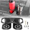 imageKEMIMOTO Grab Bar Cup Holder  Compatible with Polaris RZR 1000800570200  Fits Large Bottles 1840oz Passenger Grab Handle Accessoryblack