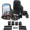 imageKEMIMOTO Mirrors UTV Side Mirror Compatible with Polaris Ranger XP 1000 General RZR Defender Maverick Trail UFORCE Pioneer SXS mirror for 17520 Round Roll Cage amp profit roll bar