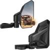 imageKEMIMOTO UTV Side Mirrors Fit with Windshield SXS Multiadjustment for 162 Roll Bar Compatible Polaris RZR Kawasaki Teryx Krx Pioneer Talon Can Am Maverick X3 Black 4178