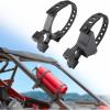 imageKemimoto UTV Fire Extinguisher Holder Adjustable Quick Release Roll Bar Fire Extinguisher Mount compatible with Polaris RZR Can Am X3 compatible with Kawasaki Teryx