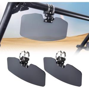 imageKEMIMOTO 2025 2024 UTV Sun Visor AntiGlare Polarized Sun Visors Fit 152 Roll Bars with Windshield Compatible with Polaris RZR Ranger General Can am X3 Pioneer Protect from GlareUV Ray