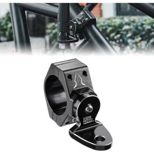 imageKEMIMOTO 2PCS Whip Light Mount Heavy Duty CNC Machined Aluminum 360 Adjustable UTV Whip Mount Fit 1752 Roll Bar Fit Light Flag Antenna1