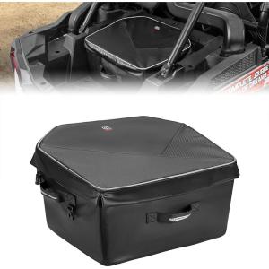imageKEMIMOTO 65L UTV Rear Storage Bag Waterproof PVC with Divider Compatible with Polaris RZR XP 1000 RZR PRO XP Sportsman Fourtrax CanAm Arctic Cat and CFMOTO
