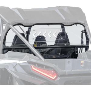 imageKEMIMOTO Clear Rear Windshield Compatible with 2024 RZR XP 1000 Sliding Vented AntiUV 13 Polycarbonate Hard Rear Window Compatible with 2024 2025 Polaris RZR XP 1000RZR XP4 1000