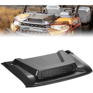 imageKEMIMOTO Hood Scoop Compatible With Polaris Ranger XP 1000 Ranger Crew XP 1000 20182023 2024 Turbo Hood Scoop with Mesh Grill Kit Accessories