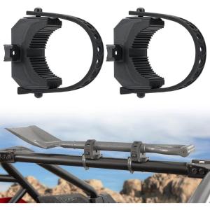 imageKEMIMOTO Type A Shovel Holder Rubber Clamp Grip Mount Kit Fits 115 Dia Tools Clamps Mount For 0507515 Bar Tube Tool Grip QuickRelease ATV UTV Snowmobile Golf Cart1753 Size C clamps