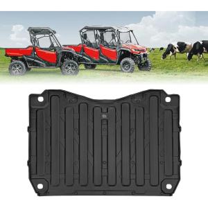 imageKEMIMOTO UTV Bed Mat Liner Compatible with Pioneer 1000 10006 NOT for 10005 AntiSlip Snug Fit with Texture Extra Edge Prevent Dust Damage Debris TPE Rubber Rear Cargo Protection Accessories