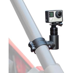 imageKEMIMOTO UTV Camera Mount for 1752 Roll Bar Compatible with GoPro Hero SJ Insta360 DJL 360 Rotation Aluminum Camera Holder Compatible with Polaris RZR Ranger CanAm Maverick X3 ATV Boat Truck