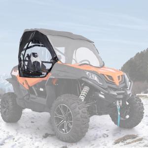 imageKEMIMOTO UTV Soft Cab Enclosure Compatible with ZForce 800 EXTrail 20192022 and 1000 20182019  Fits Windshields Roofs and Side Mirrors