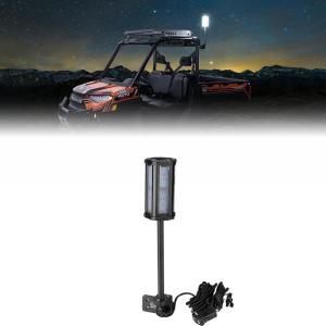 imageKEMIMOTO Upgraded Work Beacon Light Compatible with Polaris PRO XDRanger1000XP 1000 20182025 LED Adjustable Work Light with Extended Harness 1000 Accessories Replace 2883265
