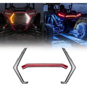 imageKEMIMOTO XP 1000 Fang Lights Accent Light Kit  FrontRear IP67 Front Turn Signal and Center Taillight Compatible with Polaris RZR XP 1000 Turbo  2884053 2884871 2019 2020 2021 2022 2023