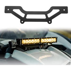 imageKemimoto X3 Shock Tower Light Bar Mount Compatible with CanAm Maverick X3 amp X3 Max X RS Turbo R Work with 1014 LED Front Light Bar Mounting Kit