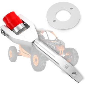 imagekemimoto X3 Belt Changing Tool Compatible with Can am Maverick X3 Max Turbo R RR 2017 2018 2019 2020 20212022 Clutch Removal Kit Fits 6472 Wheel Base Width BlackSilver