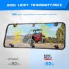 imageKEMIMOTO 4 1000 Rear Hard Windshield and Soft Cab Enclosures Upper Doors Compatible with Polaris General 4 1000  XP 4 1000 Rear Window Accessories