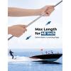 imageKEMIMOTO 45x8 Upgrade Marine Mirror with 300Curved Surface and Orange Boat Flag