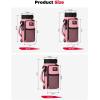 imageKEMIMOTO 64oz Black Water Bottle Holder Bundle with 64oz Pink Water Bottle Holder