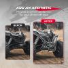 imageKEMIMOTO Bed Enclosure and Front Bumper Brush Guard Compatible with 20222024 CFMOTO ZForce 950 HO  950 HOEX 20202022 ZForce 950 Sport Accessories  Heavy Duty Steel Tubing Black Coating