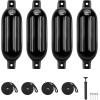 imageKEMIMOTO Boat Fender Holders Bundle with 55  23In Boat Fenders