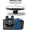 imageKEMIMOTO Boat Seat Cup Holder for Marine B100 B200 B300 Bundle with 35x10 Marine Mirror