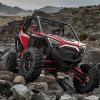 imageKEMIMOTO Center Rear View Mirror and Aluminum Roof Compatible with Polaris RZR PRO XP and Turbo R