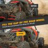 imageKEMIMOTO Center Rear View Mirror and Fender Flares Compatible with RZR PRO XP