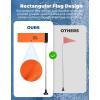 imageKEMIMOTO Hand Boat Flag and Kayak Safety Flag