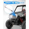 imageKEMIMOTO LED Grill Light Front Grille Mesh Fang Accent Light LED Turn Signal Fang Lights Compatible with Polaris General 10004 1000 XP XP4 1000 20162023 Accessories
