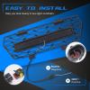 imageKEMIMOTO LED Grill Light Front Grille Mesh Fang Accent Light LED Turn Signal Fang Lights Compatible with Polaris General 10004 1000 XP XP4 1000 20162023 Accessories