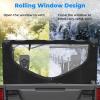 imageKEMIMOTO Rear Window and UTV Front Windshield Compatible with Pioneer 10005