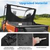 imageKEMIMOTO Rear Window and UTV Front Windshield Compatible with Pioneer 10005