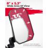 imageKEMIMOTO UTV Side Mirrors Rear View Mirror One Mirror Two Purposes 8 x 53 Wide View for 1652 inch Roll bar Compatible with Polaris RZRCan Am X3PioneerTalonTeryxCFMOTO
