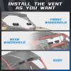imageKEMIMOTO UTV Windshield Vents Front Windshield Compatible with Gator XUV 550 560 560e 590i 590e 590m